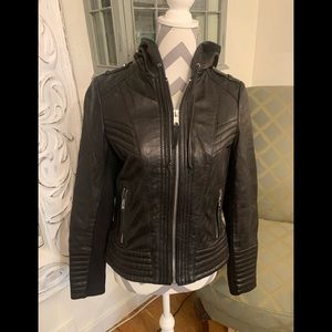 Very cool 😎 Michael Kors Leather Jacket